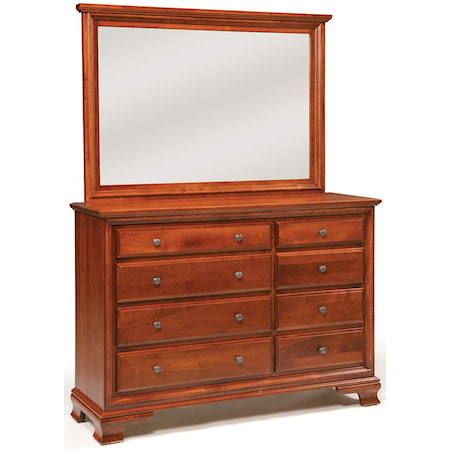 Triple Dresser & Mirror