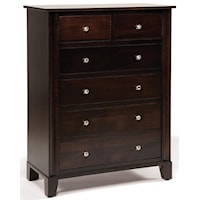 6-Drawer Chest with Split Drawer