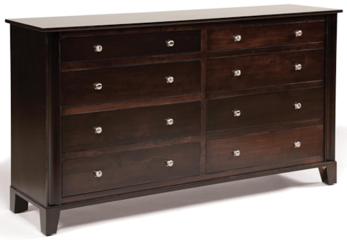 8-Drawer Double Dresser