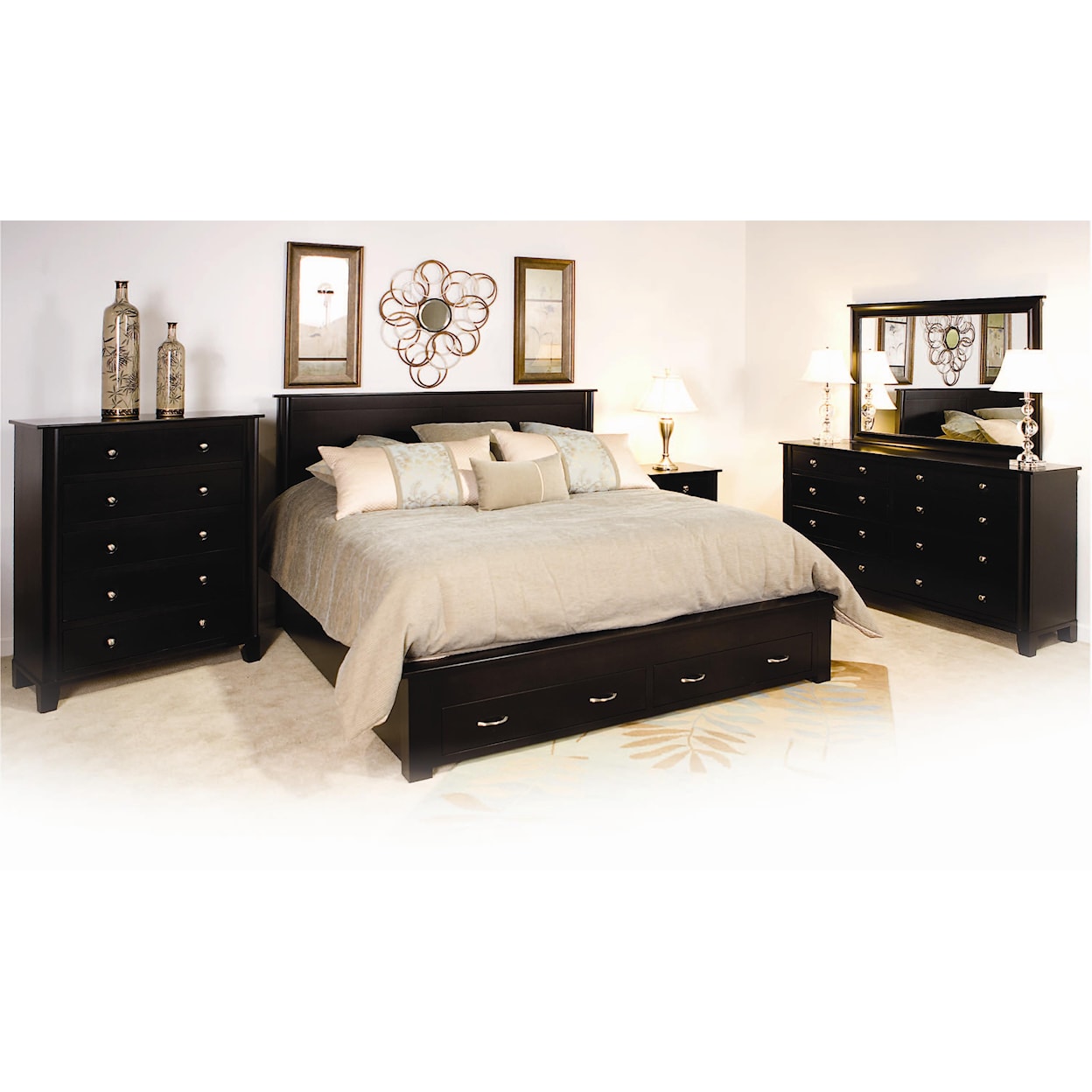 Daniel's Amish Cosmopolitan 8-Drawer Double Dresser