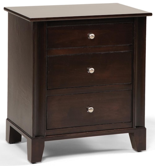 3-Drawer Nightstand