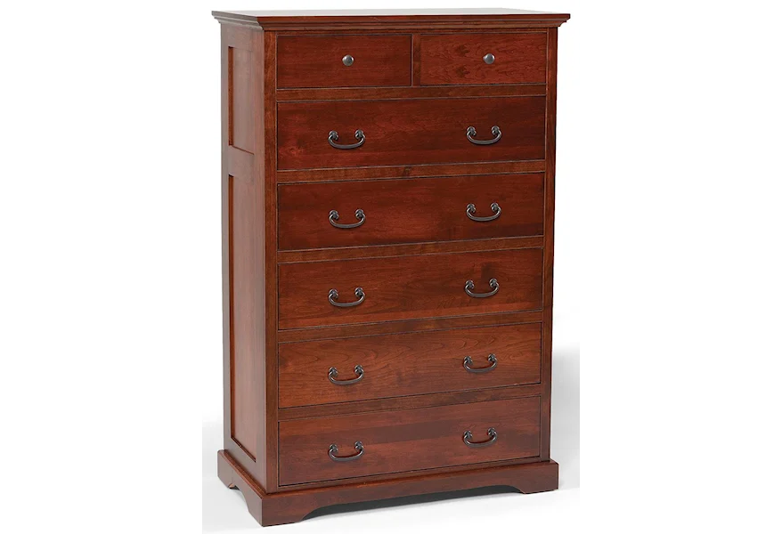Elegance 7-Drawer Chest by Daniel's Amish at Saugerties Furniture Mart
