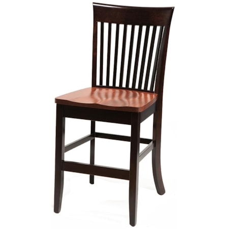 Side Chair 30" High Stationary Base Stool