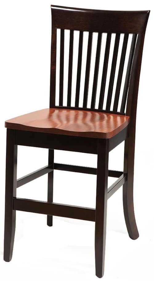 Side Chair 30" High Stationary Base Stool