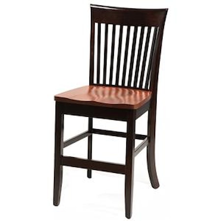 Side Chair 30" High Stationary Base Stool