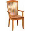 Daniel's Amish Shaker Empire Arm Chair