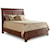 Daniels Amish Classic Queen Sleigh Bed with Low Footboard