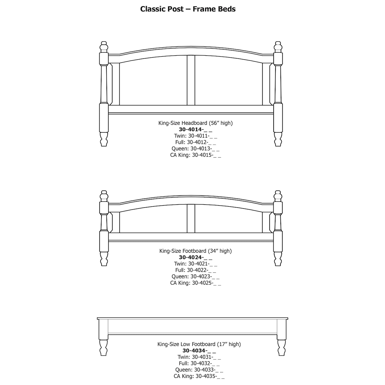 Daniel's Amish Classic Cal King Pedestal Bed W/ Storage Drawer