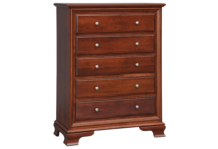Classic 5-Drawer Chest by Daniel's Amish at Pilgrim Furniture City