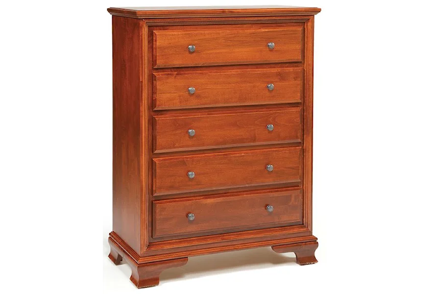 Classic 5-Drawer Chest by Daniel's Amish at Pilgrim Furniture City