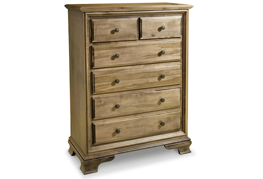 Classic 6-Drawer Chest by Daniel's Amish at VanDrie Home Furnishings