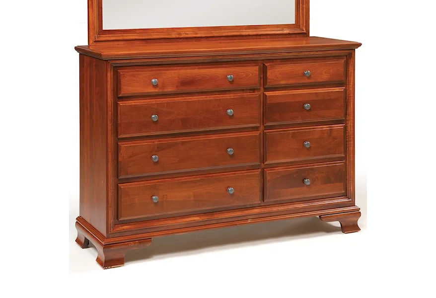 Classic Triple Dresser by Daniel's Amish at Belpre Furniture