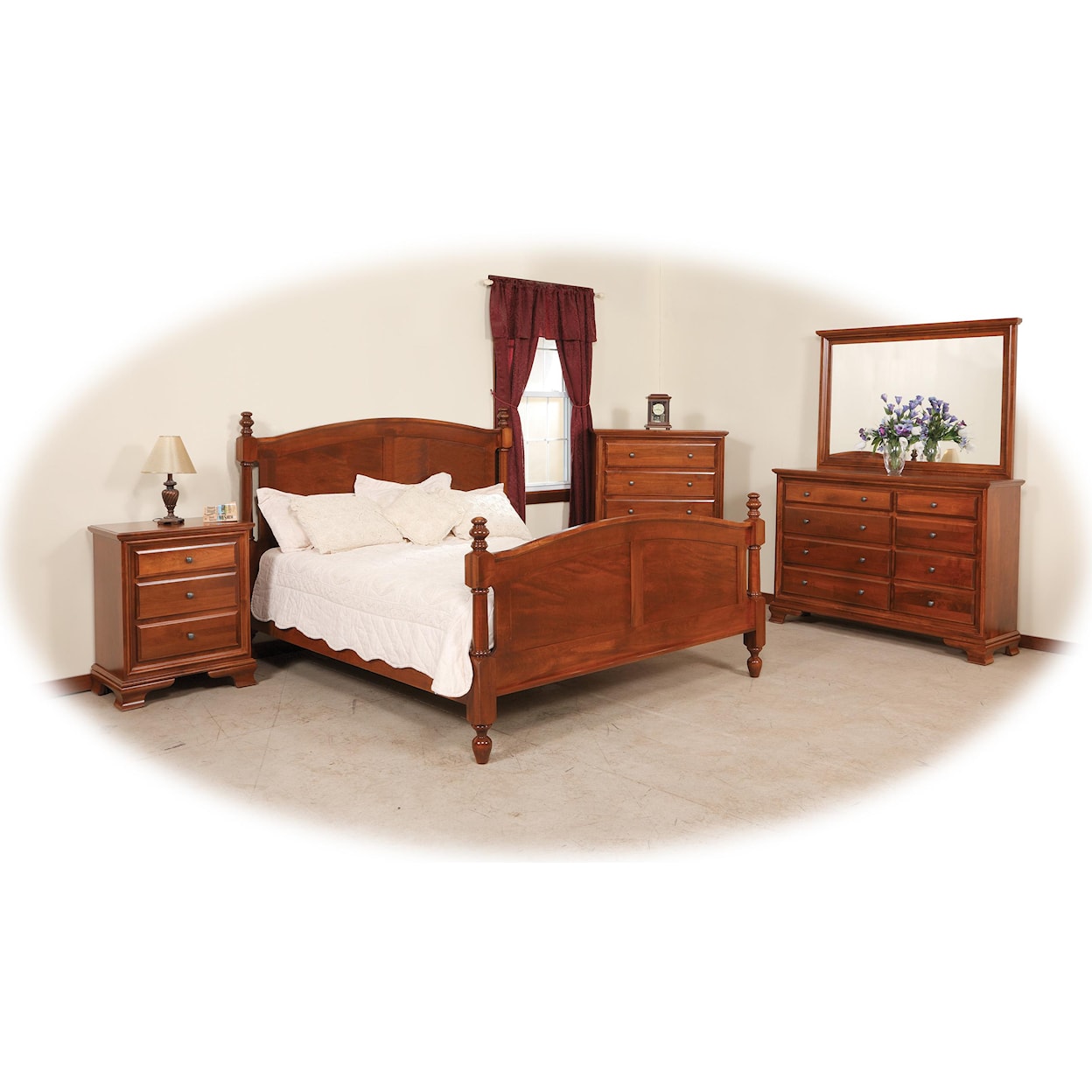 Daniels Amish Classic Triple Dresser