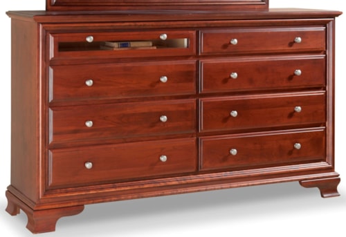 Solid Wood 9 Drawer Dresser