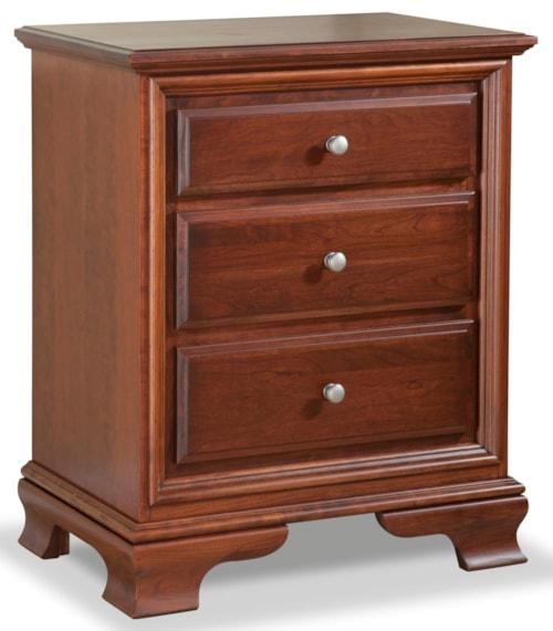 3-Drawer Nightstand
