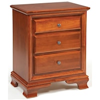 3-Drawer Nightstand