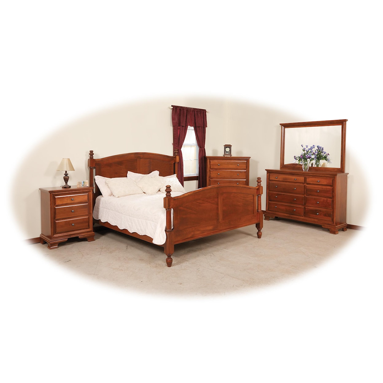 Daniels Amish Classic King Bedroom Group