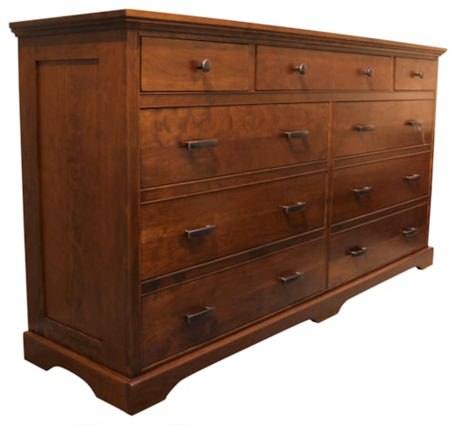 Elegance 8-Drawer Double Dresser