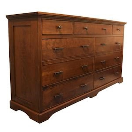Elegance 8-Drawer Double Dresser