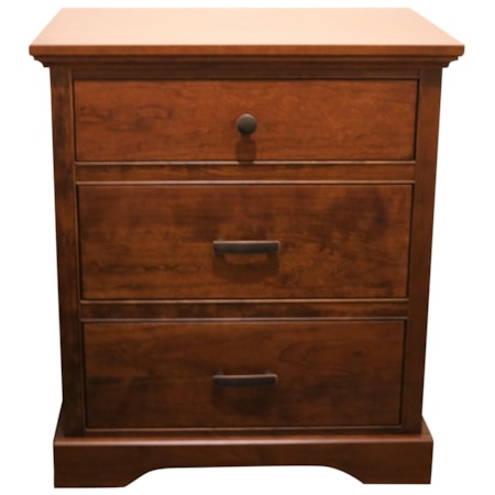 3 Drawer Nightstand
