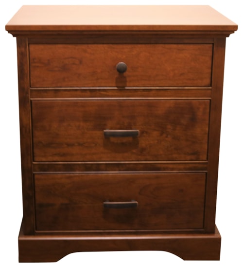 3 Drawer Nightstand
