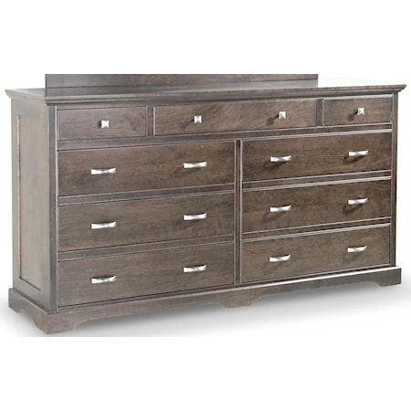 9-Drawer Double Dresser