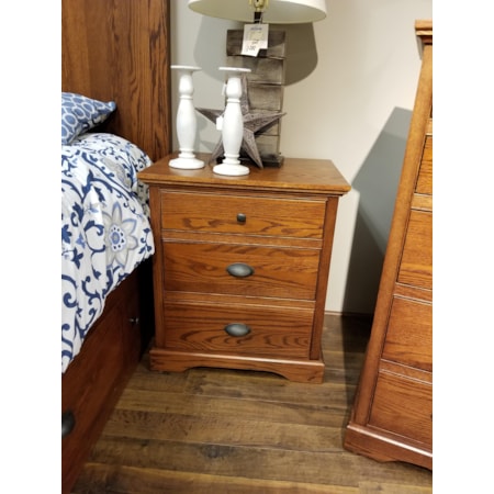 3-Drawer Nightstand