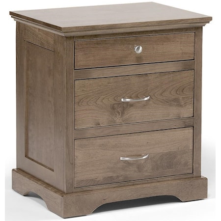 3-Drawer Nightstand