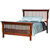 Daniels Amish Mission Queen Frame Bed 
