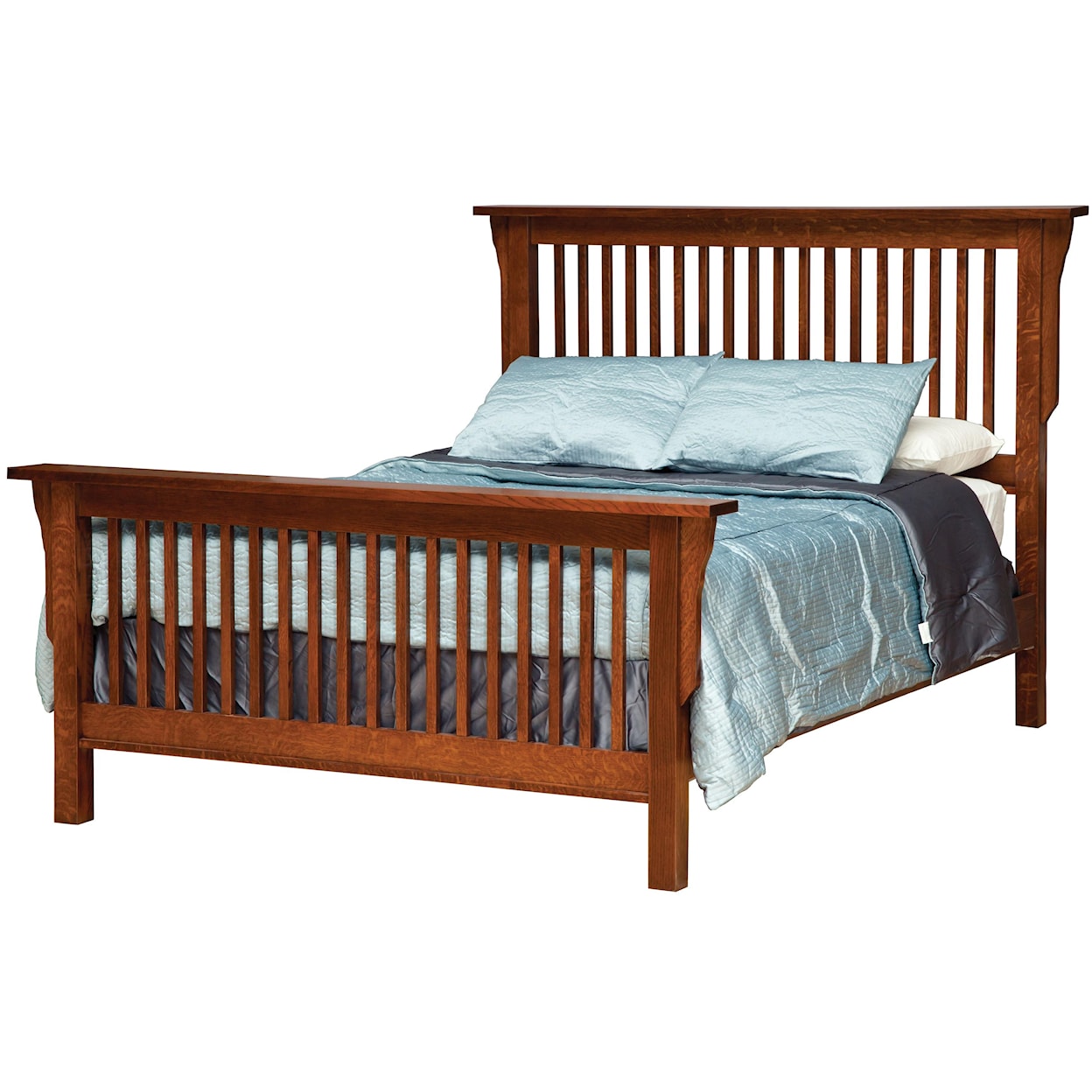 Daniel's Amish Mission Queen Frame Bed 