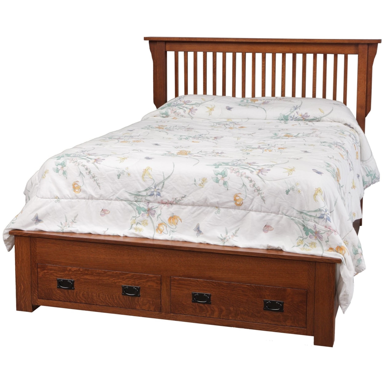 Daniel's Amish Mission Queen Storage Bed