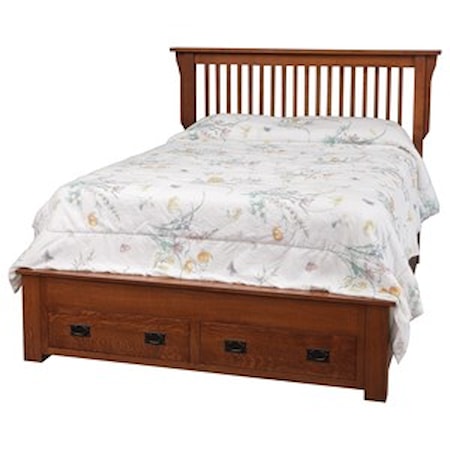 Queen Storage Bed