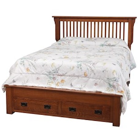 Queen Storage Bed