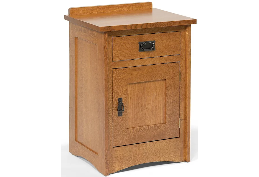Mission Nightstand by Daniel's Amish at Belfort Furniture