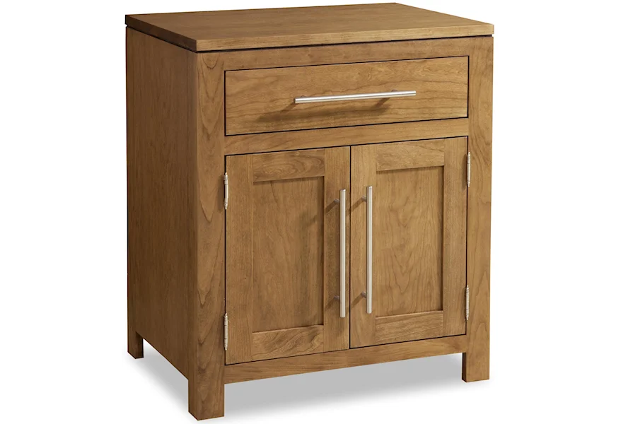 Modern Nightstand by Daniel's Amish at Belpre Furniture