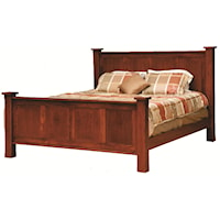 California King Handcrafted Frame Bed