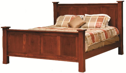 Queen Handcrafted Frame Bed