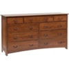 Daniels Amish Treasure Double Dresser