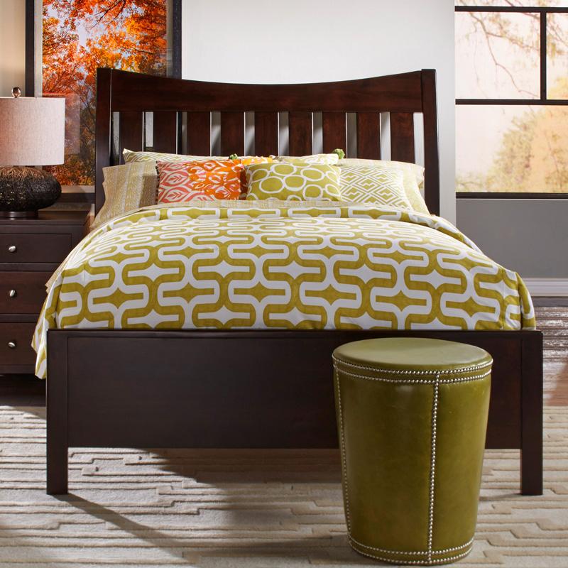 Solid Wood Queen Bed