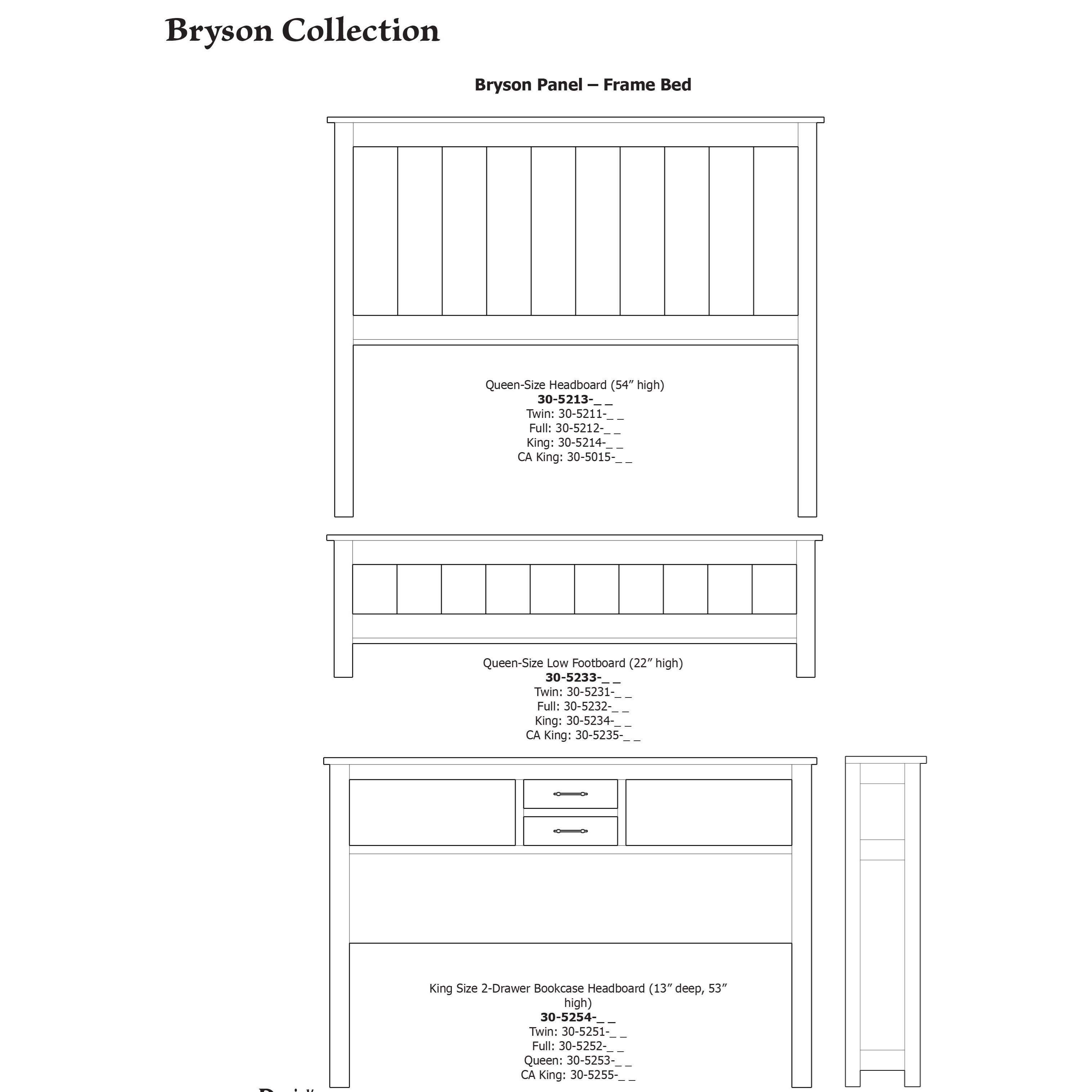Daniel's Amish Bryson Queen-Size Bed