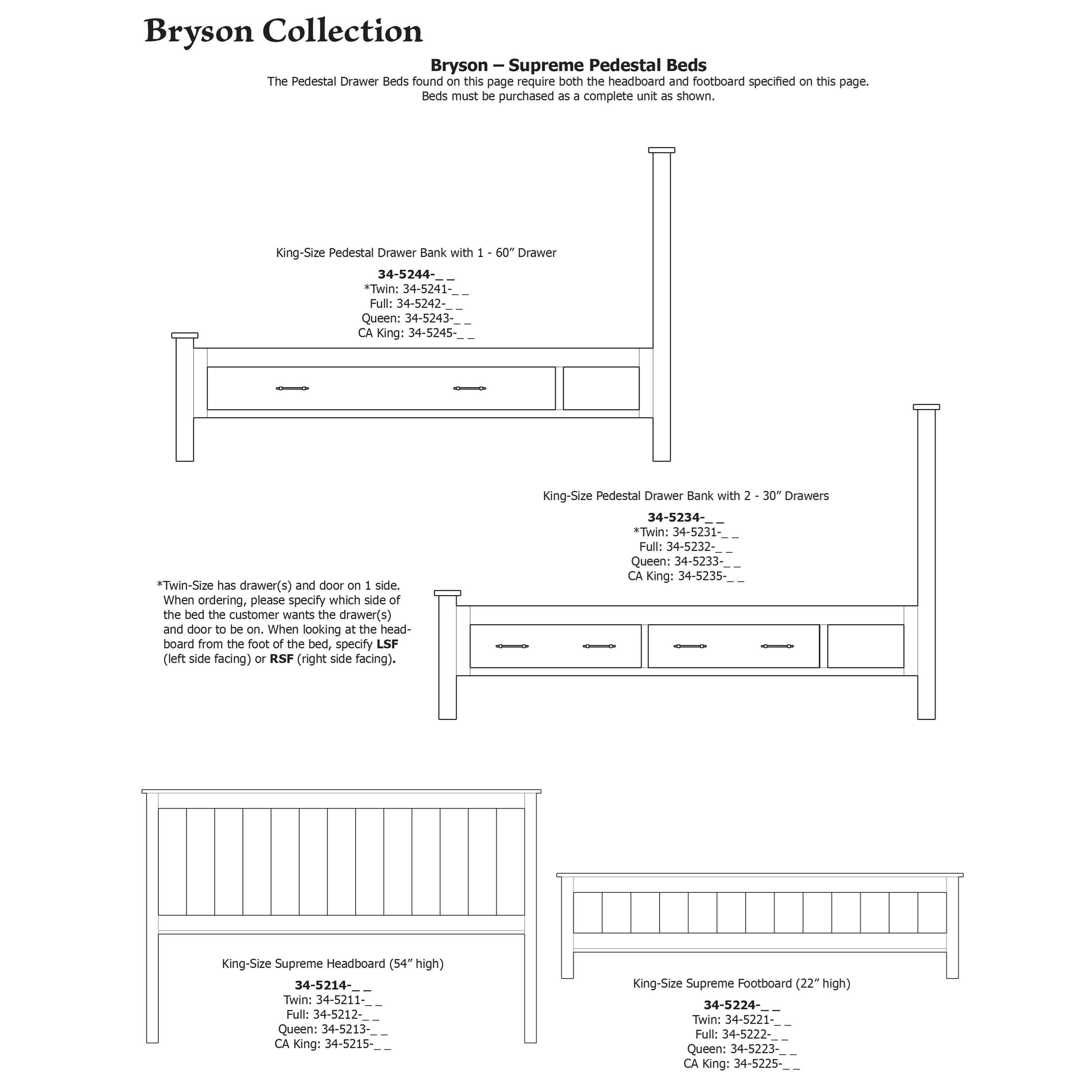 Daniel's Amish Bryson Queen-Size Bed