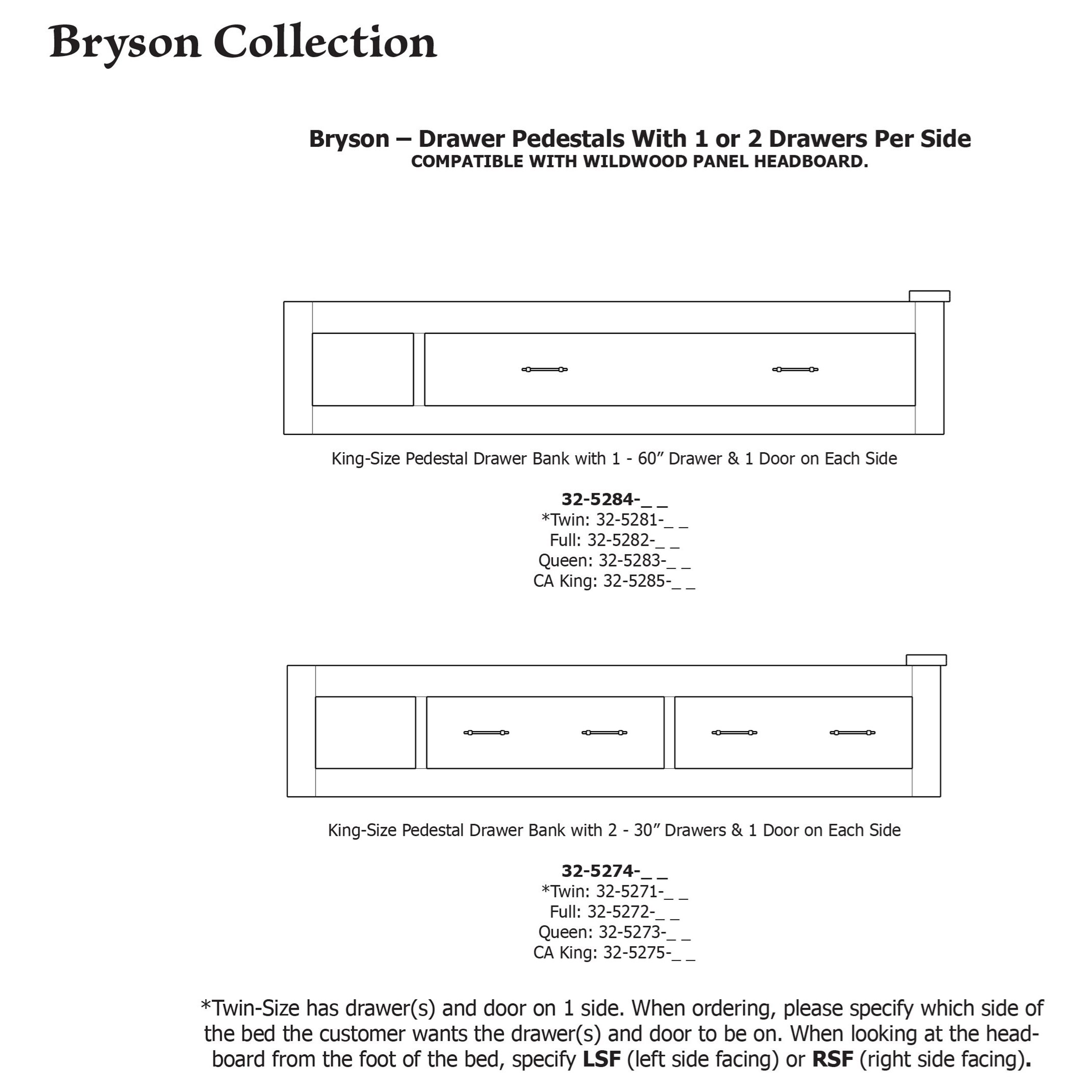 Daniel's Amish Bryson Queen-Size Bed