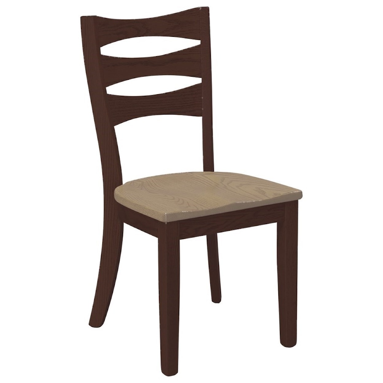 Daniels Amish Chairs and Barstools Sierra Counter Height Bar Side Chair