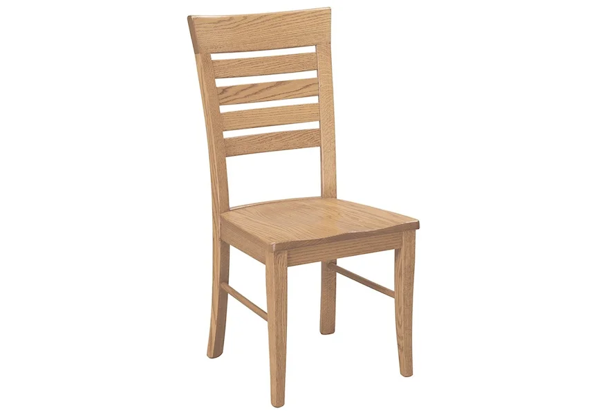 Chairs and Barstools Metro Ladder Side Chair by Daniel's Amish at Gill Brothers Furniture & Mattress