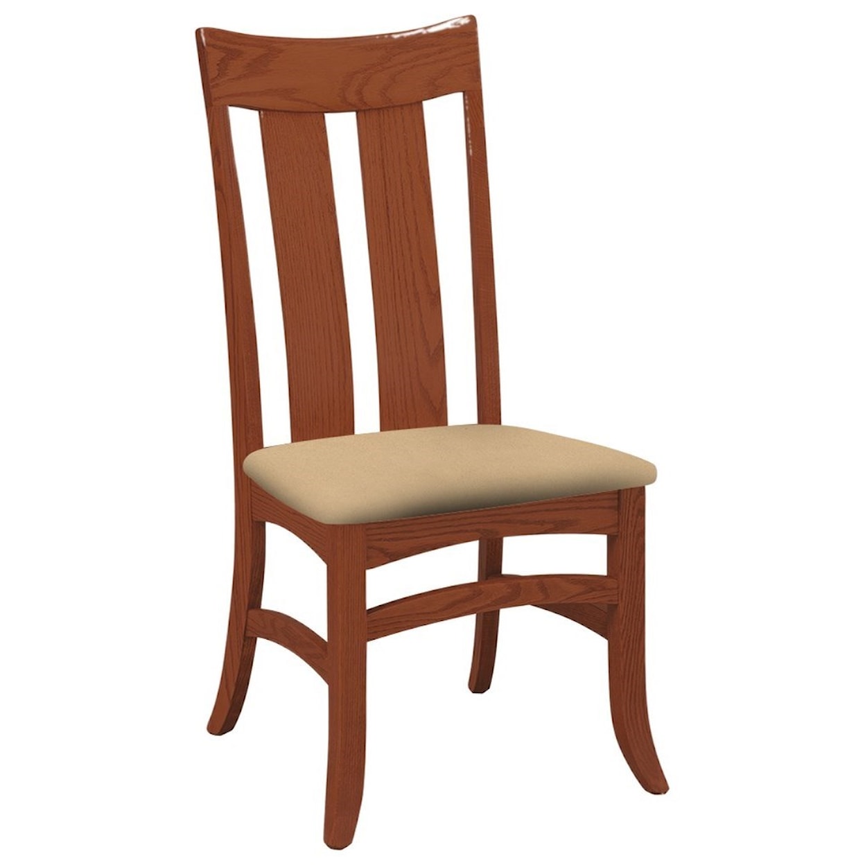 Daniel's Amish Chairs and Barstools Galveston Side Chair