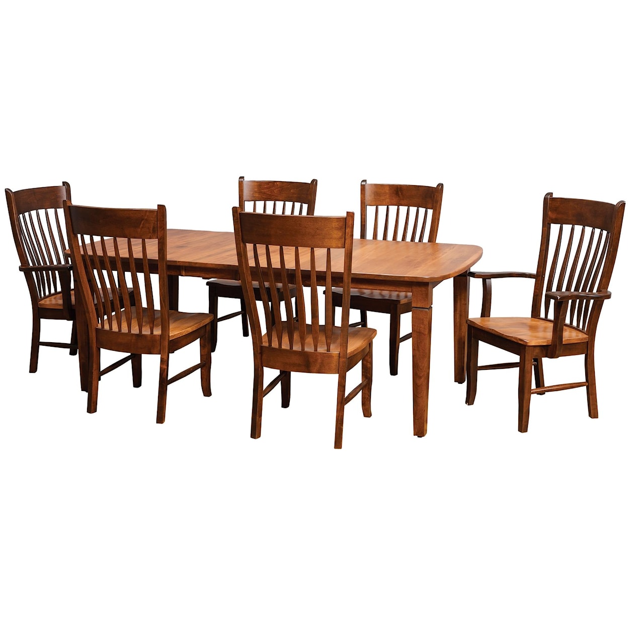 Daniels Amish Chairs and Barstools Buckeye Side Chair