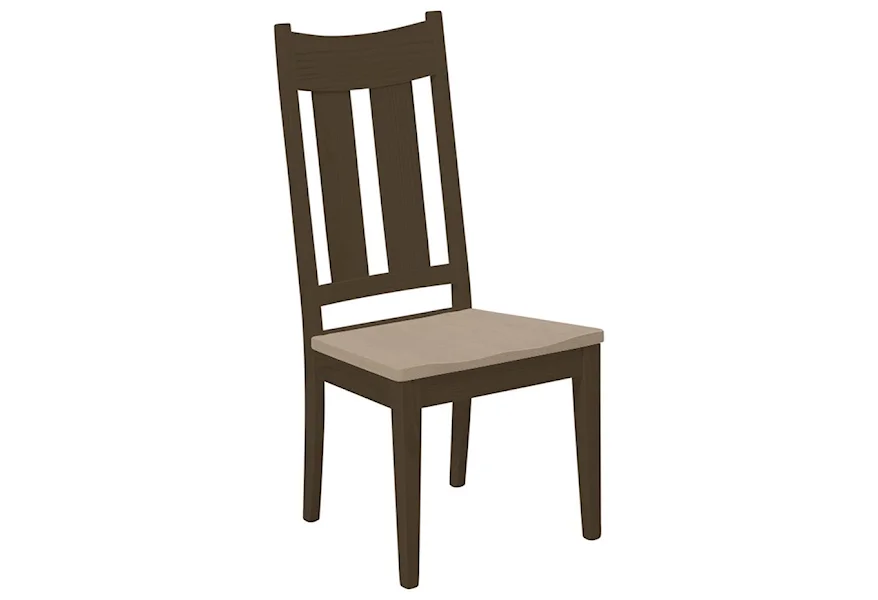 Chairs and Barstools Tampa Side Chair by Daniel's Amish at Gill Brothers Furniture & Mattress