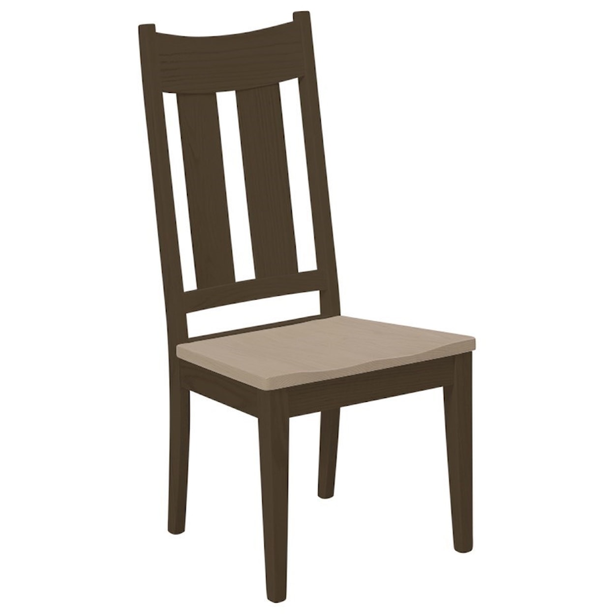 Daniels Amish Chairs and Barstools Tampa Side Chair
