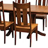 Daniels Amish Chairs and Barstools Tampa Side Chair
