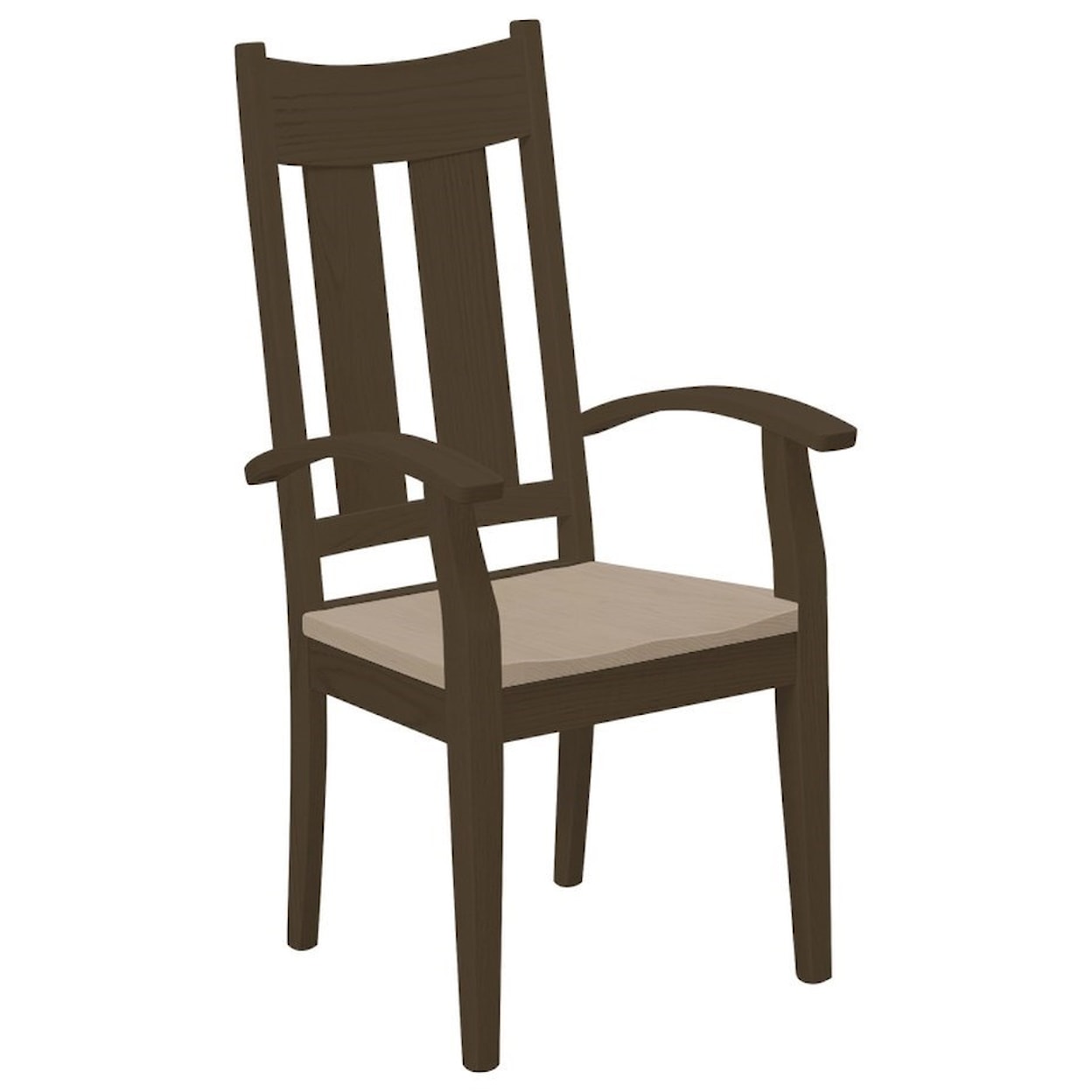 Daniels Amish Chairs and Barstools Tampa Arm Chair